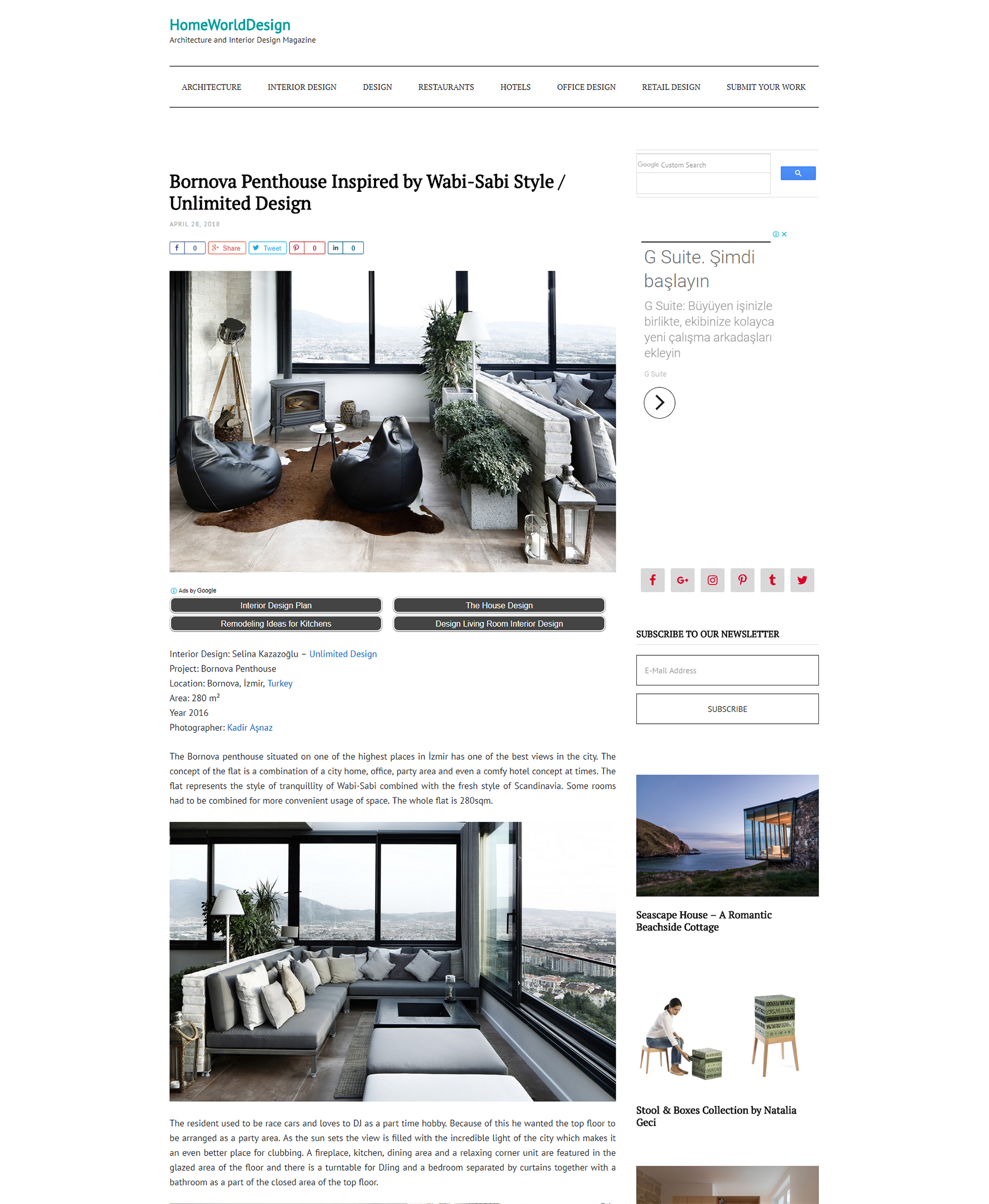Home World Design Nisan ’18
