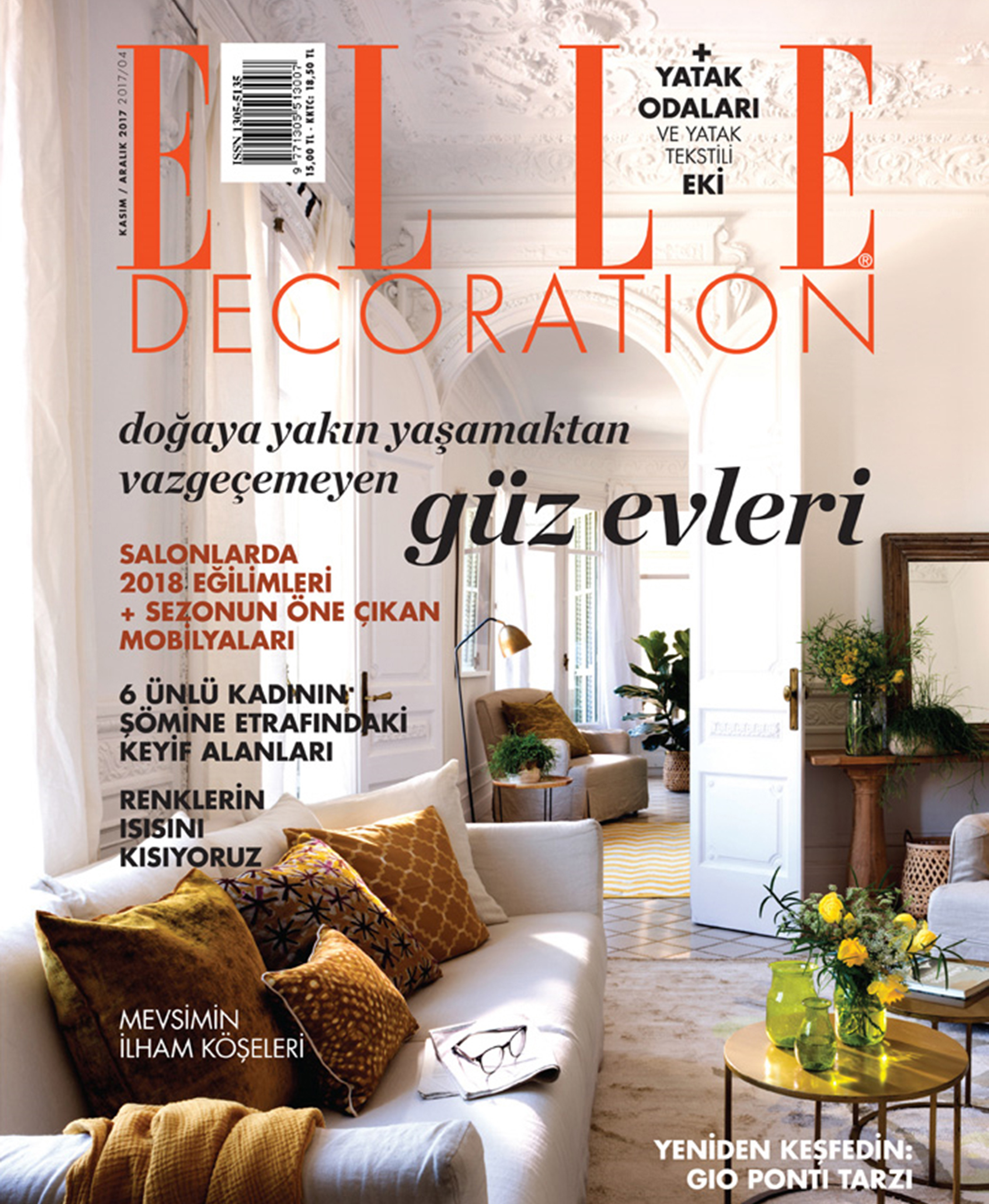 Elle Decoration Kasım-Aralık ’17